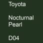 Preview: Toyota, Nocturnal Pearl, D04.